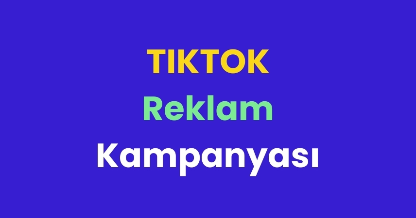 TikTok Reklam Kampanyası Nedir?
